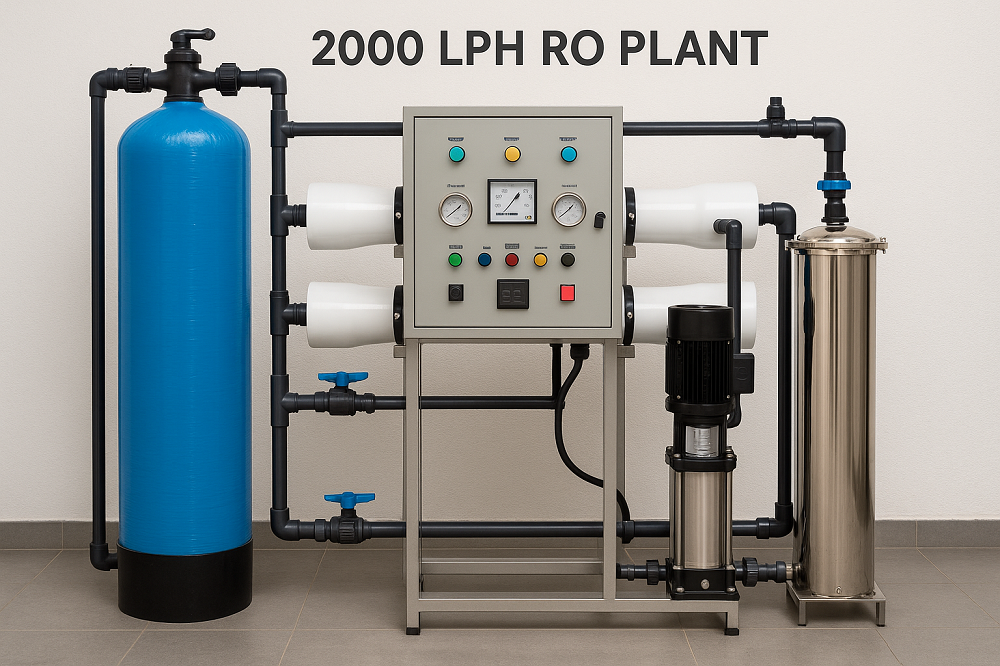 2000 LPH RO Plant: Features, Benefits & Applications by Shri Balaji Aqua