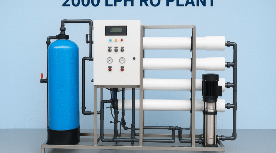 2000 LPH RO Plant for Industries: Cost, Maintenance & Installation