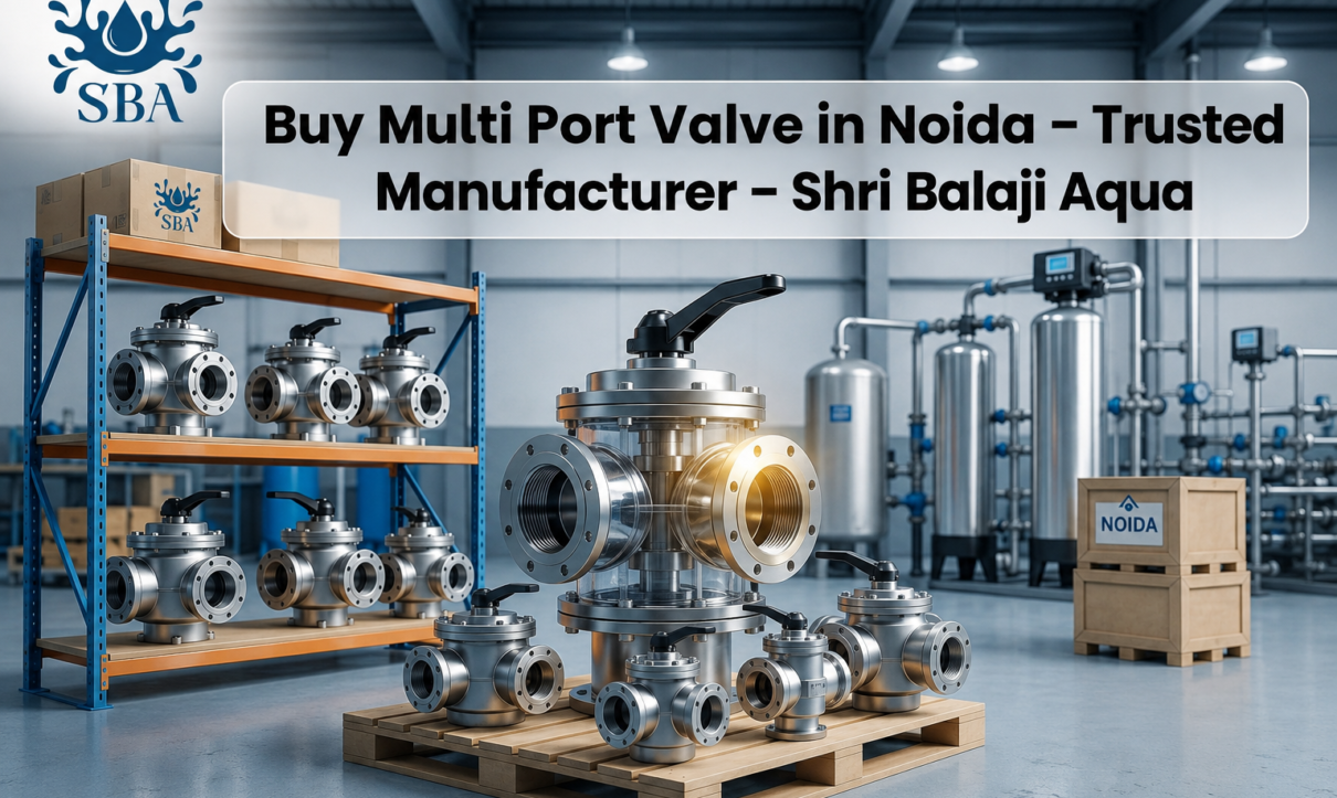 Buy Multi Port Valve in Noida – Trusted Manufacturer - Shri Balaji Aqua